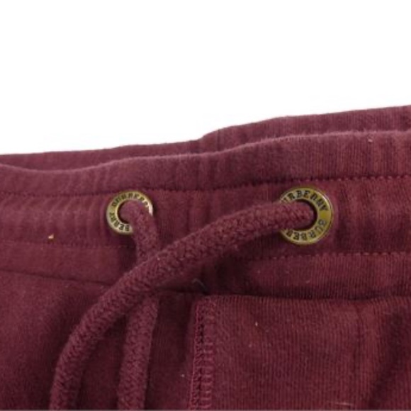 Burberry Brit Sweat Pants, Burgundy Size M - Picture 5 of 15